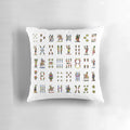 Giochi di Carte Italian Card Games Pattern Pillow