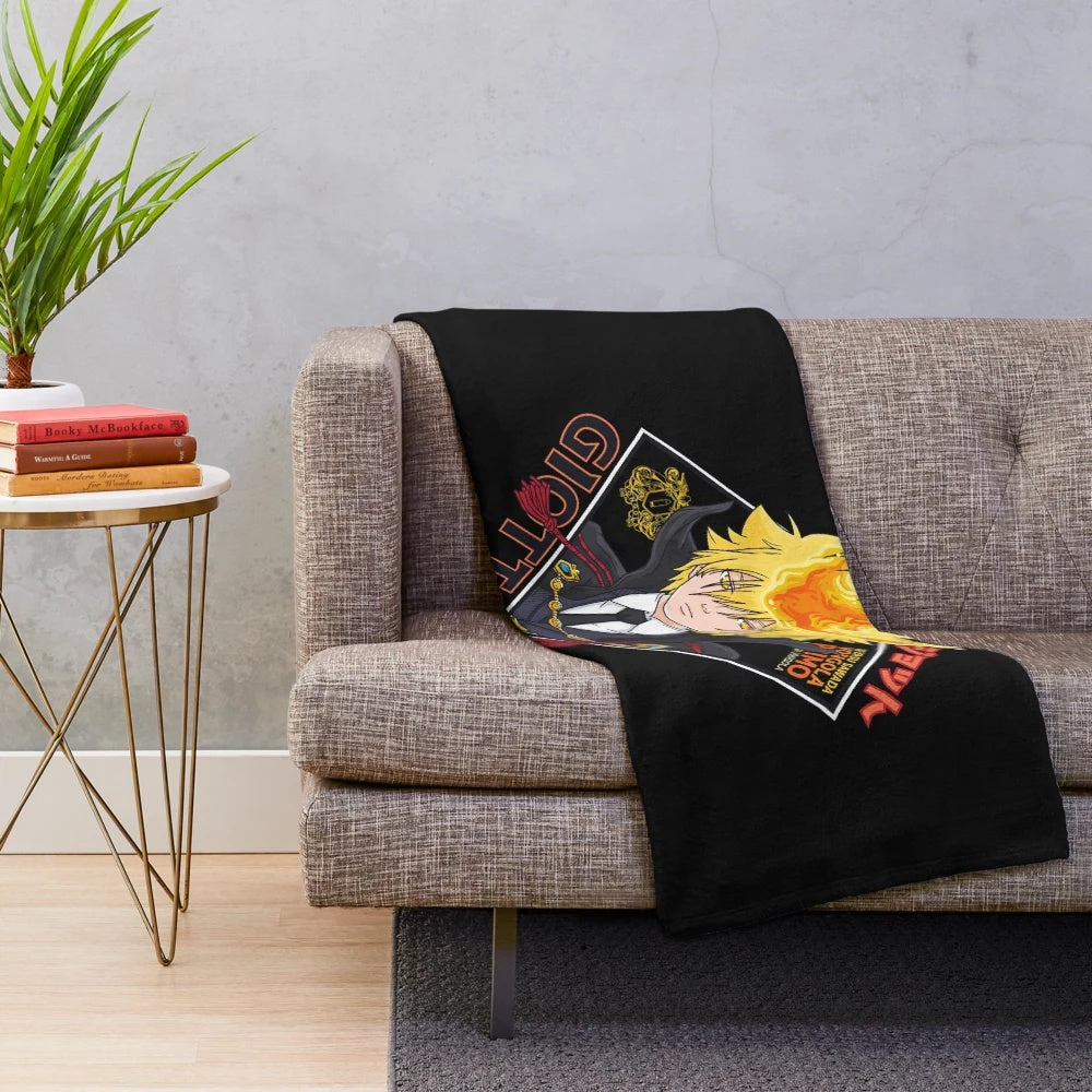 Giotto Vongola anime plush blanket