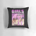Soft, plush pillow featuring the iconic 2000s girl group Girls Aloud.