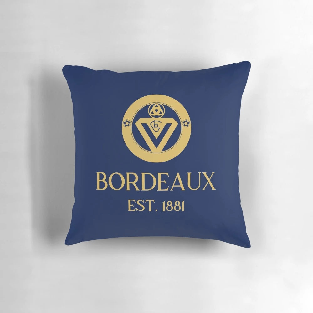 Girondins Bordeaux Football Pillow - Bordeaux Gold 2 Pillow