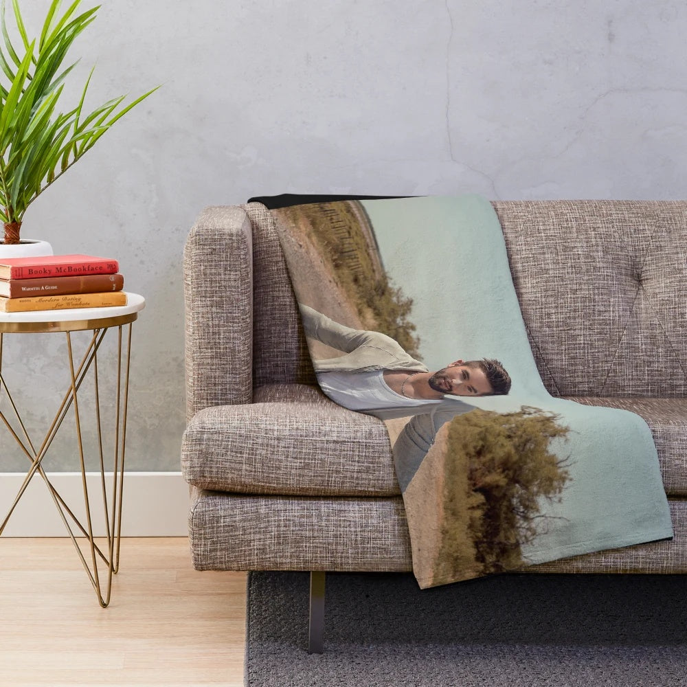 Kendji Girac Gitano-themed plush blanket