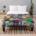 Glastonbury festival plush blanket