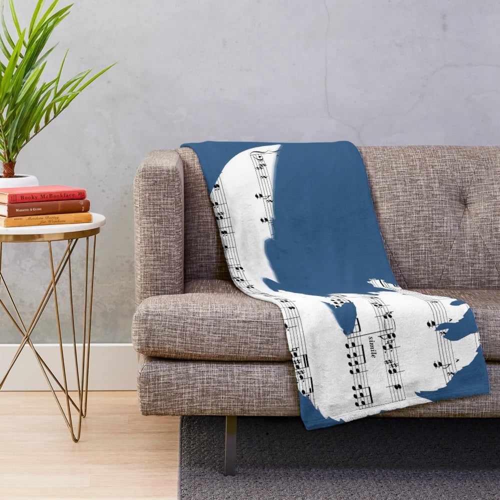 Soft and cozy plush blanket featuring the iconic Glavenus monster from the Monster Hunter video game series
