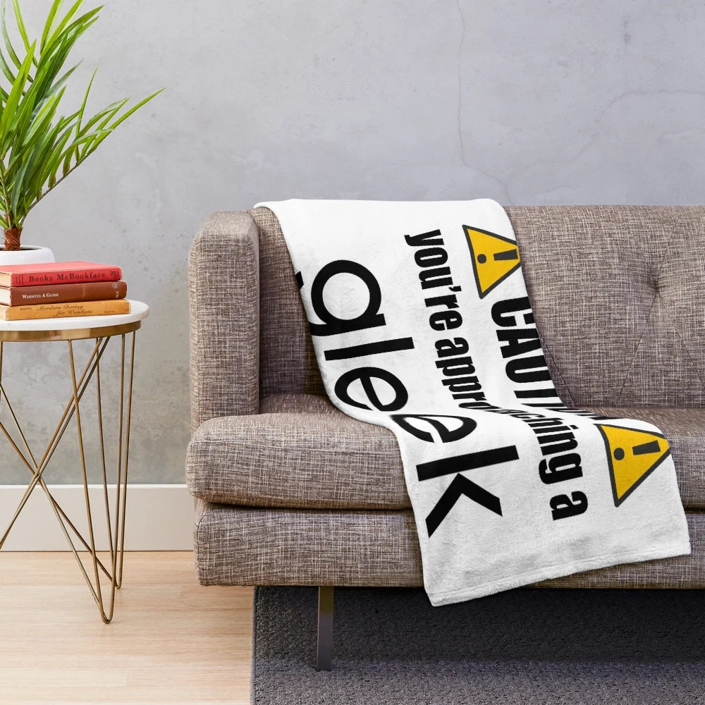 Gleek plush blanket for Glee fans