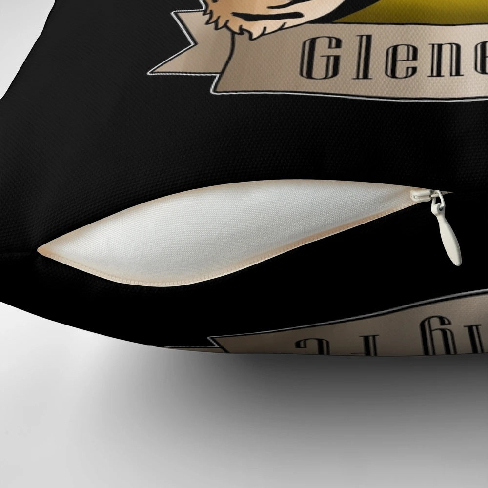 Glenelg FC Footy Team Sports Pillow with Tiger Design