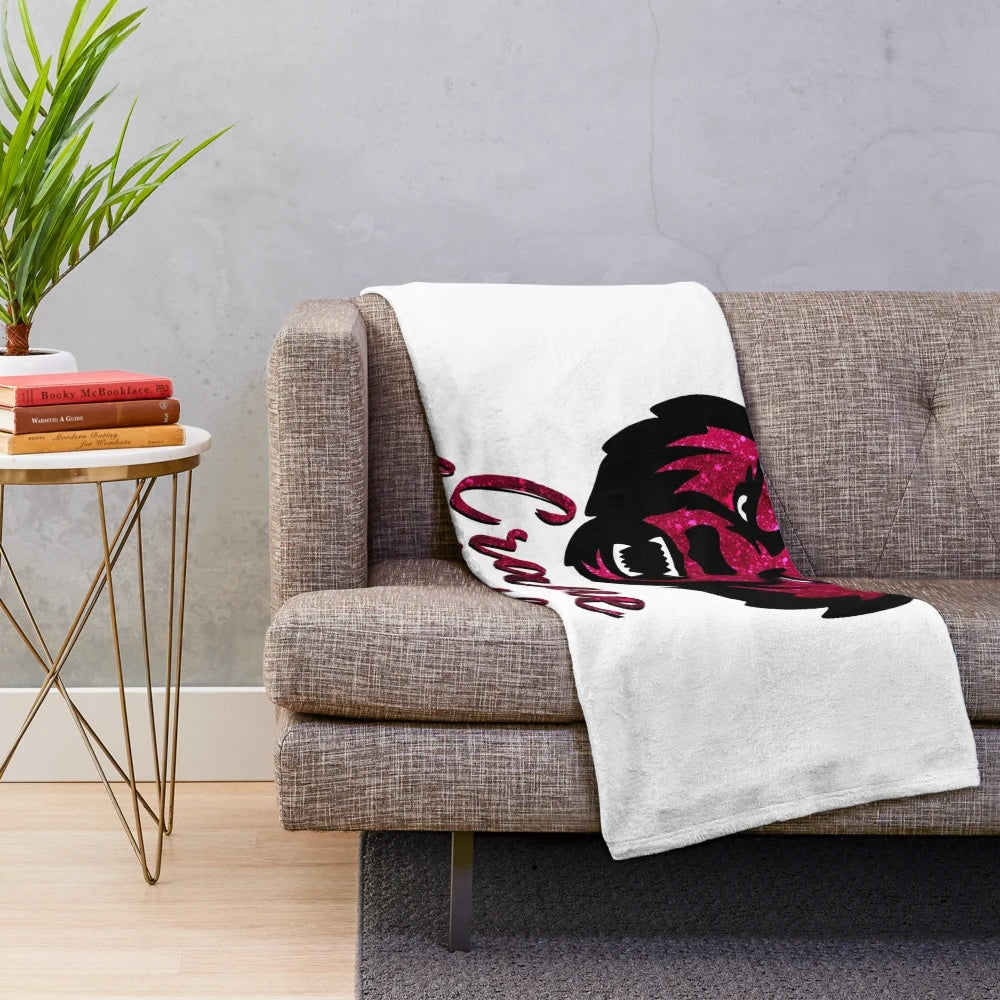 Glitter Crane School of Music Plush Blanket
