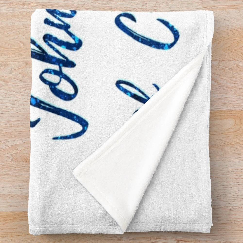 Glitter John Jay College Inspired Plush Blanket