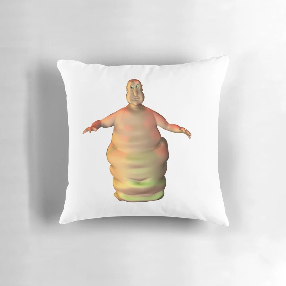 Globglogabgalab Funny Meme Pillow - Unique and Quirky Pop Culture Home Decor