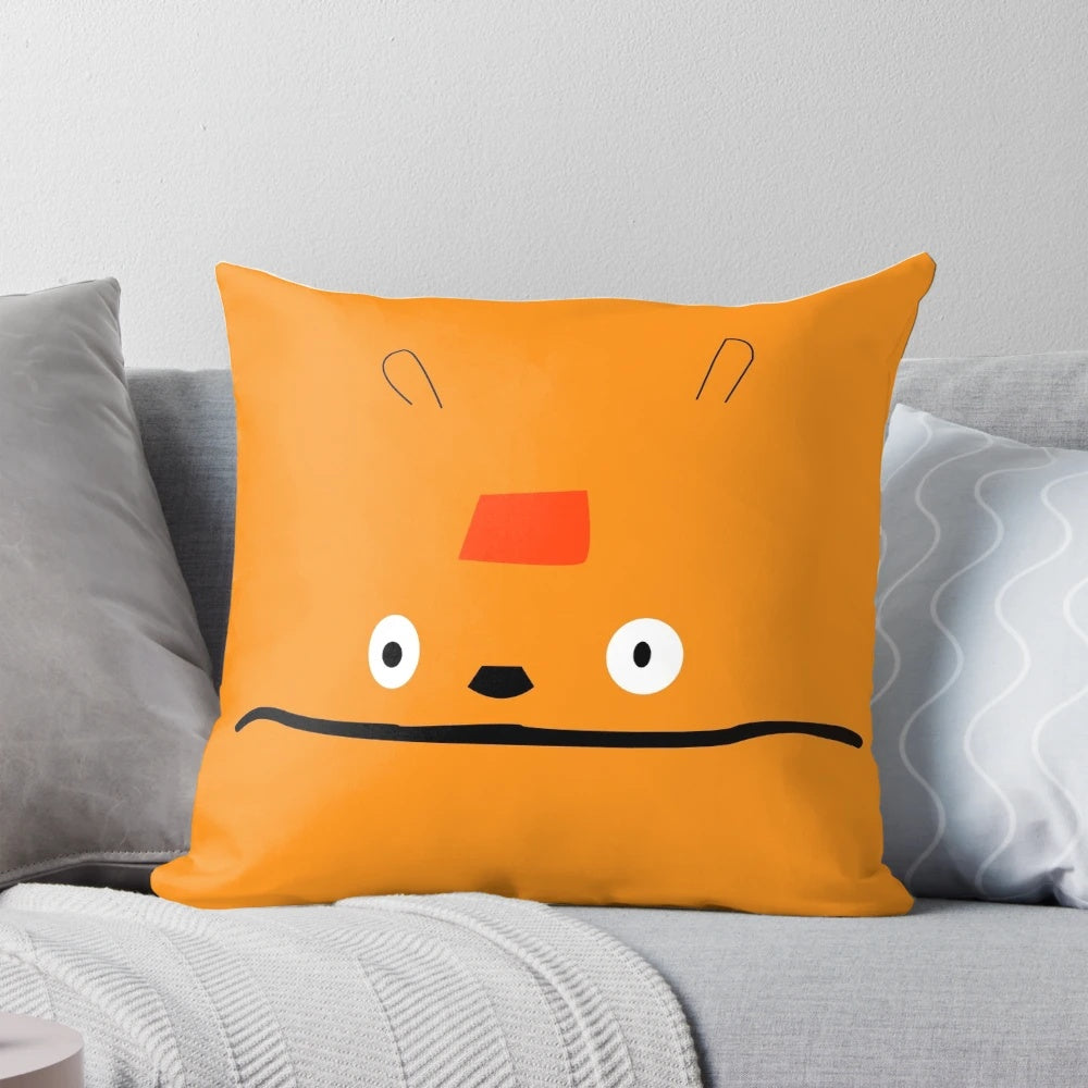 Glottis-themed pillow, a cozy accessory for Grim Fandango fans