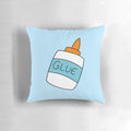 Glue Bottle Pillow - Compact and Comfortable Arts and Crafts Companion