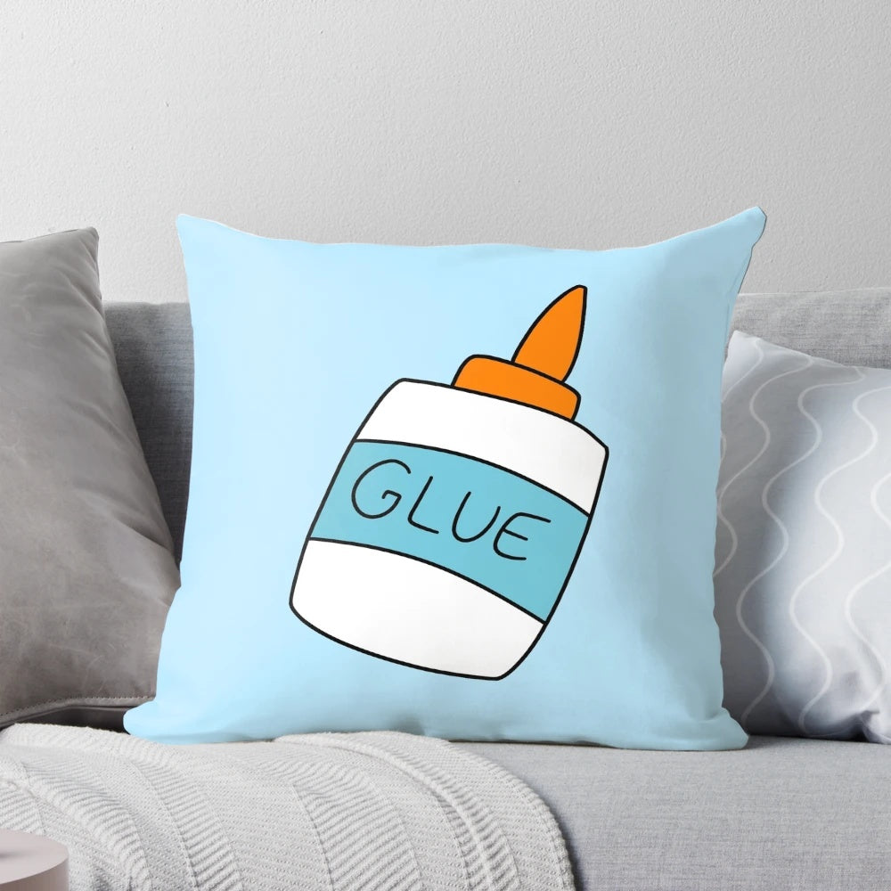Glue Bottle Pillow - Compact and Comfortable Arts and Crafts Companion