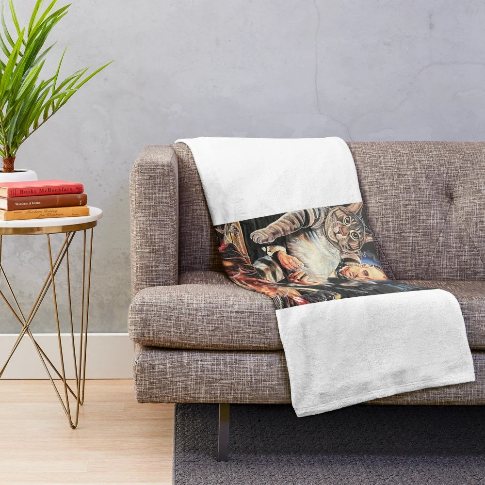 Godfather-Inspired Plush Blanket