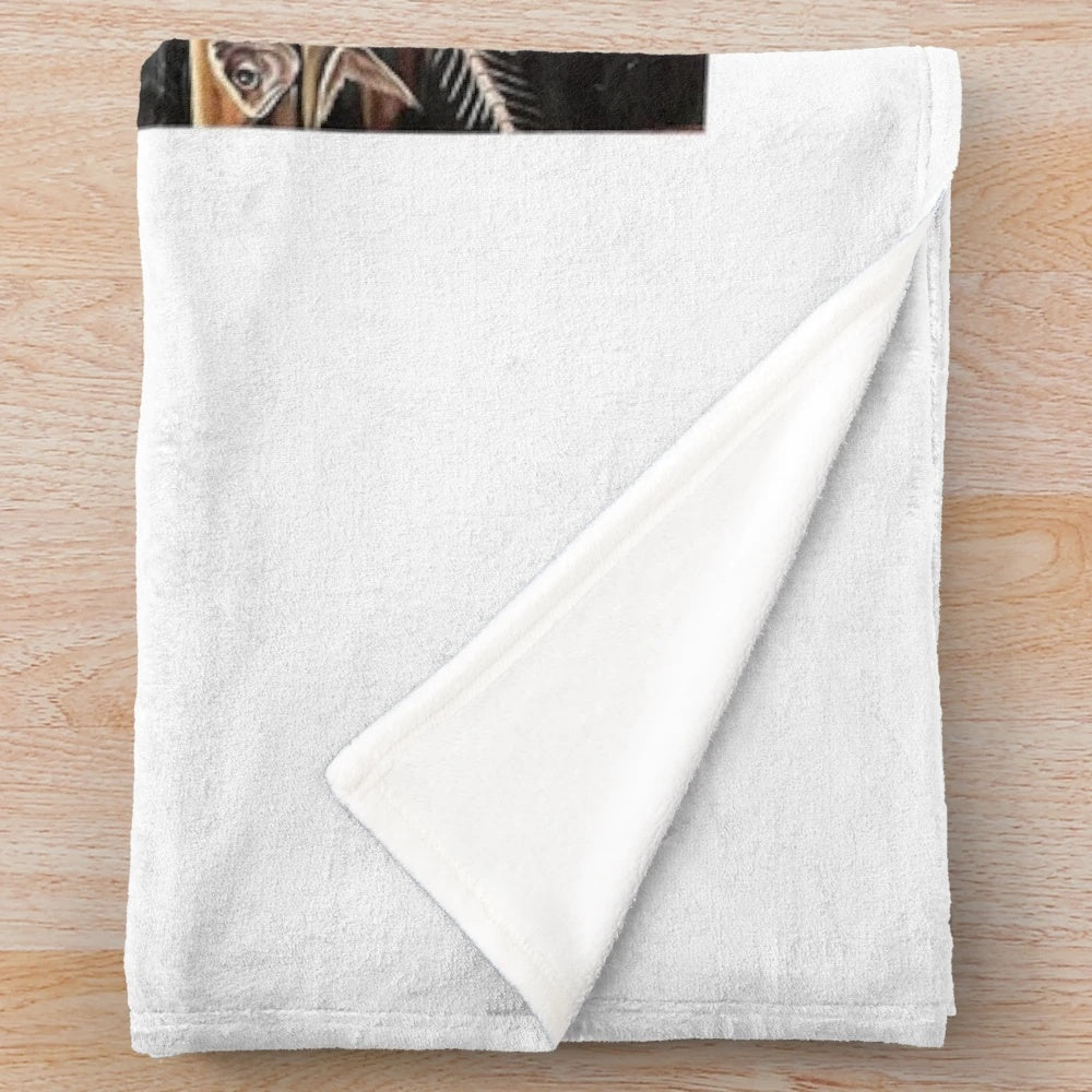 Godfather-Inspired Plush Blanket
