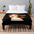 Godsmack-inspired plush blanket featuring the iconic band logo