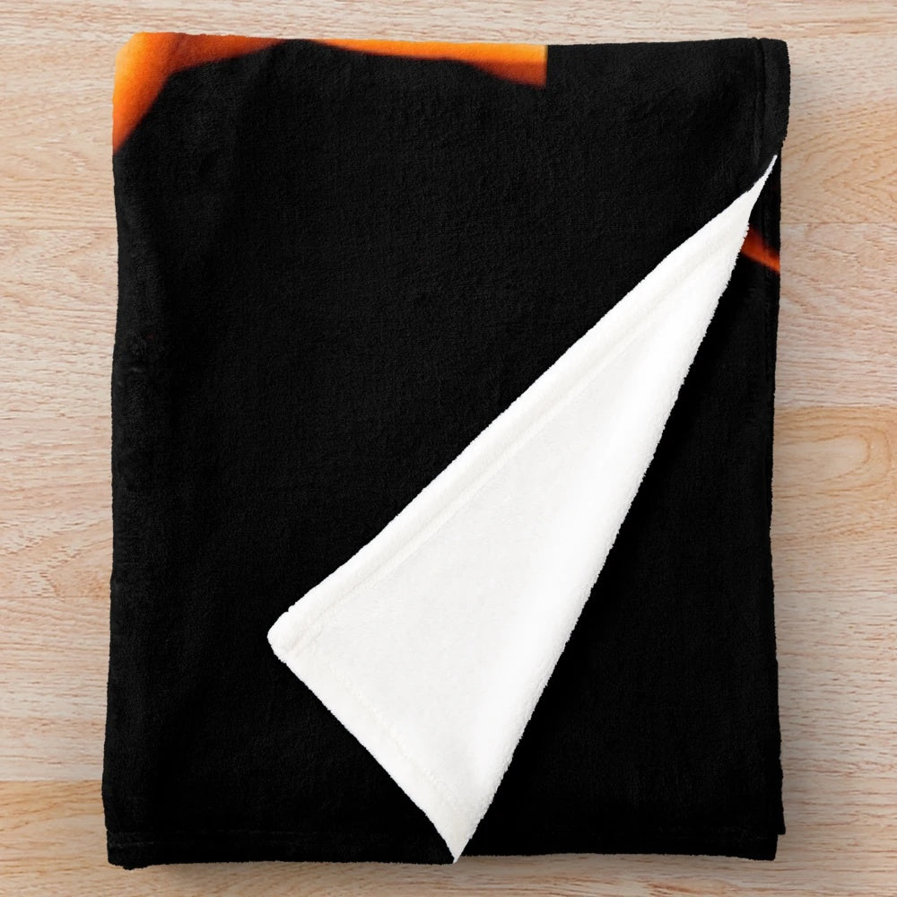 Godsmack-inspired plush blanket featuring the iconic band logo