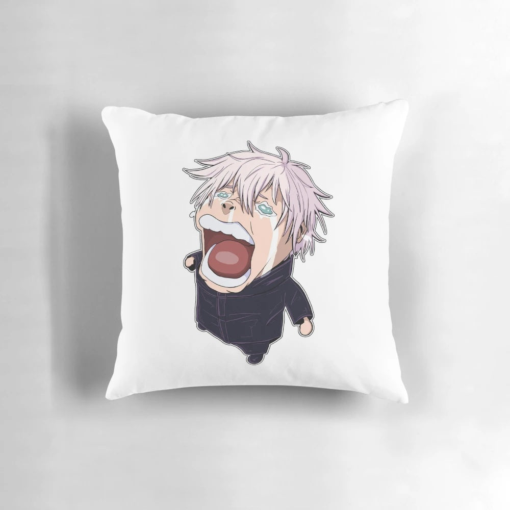 Gojo Satoru Anime Pillow - Soft, comfortable pillow featuring the beloved character from Jujutsu Kaisen