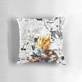 Goku anime character printed on a comfortable, high-quality pillow
