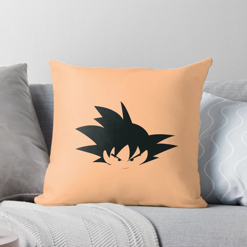 Goku Anime Saiyan Pillow with Soft & Comfortable Simple Design