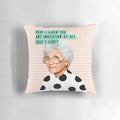 Golden Girls Sophia Petrillo Decorative Throw Pillow with Nostalgic 80s/90s TV Sitcom Imagery
