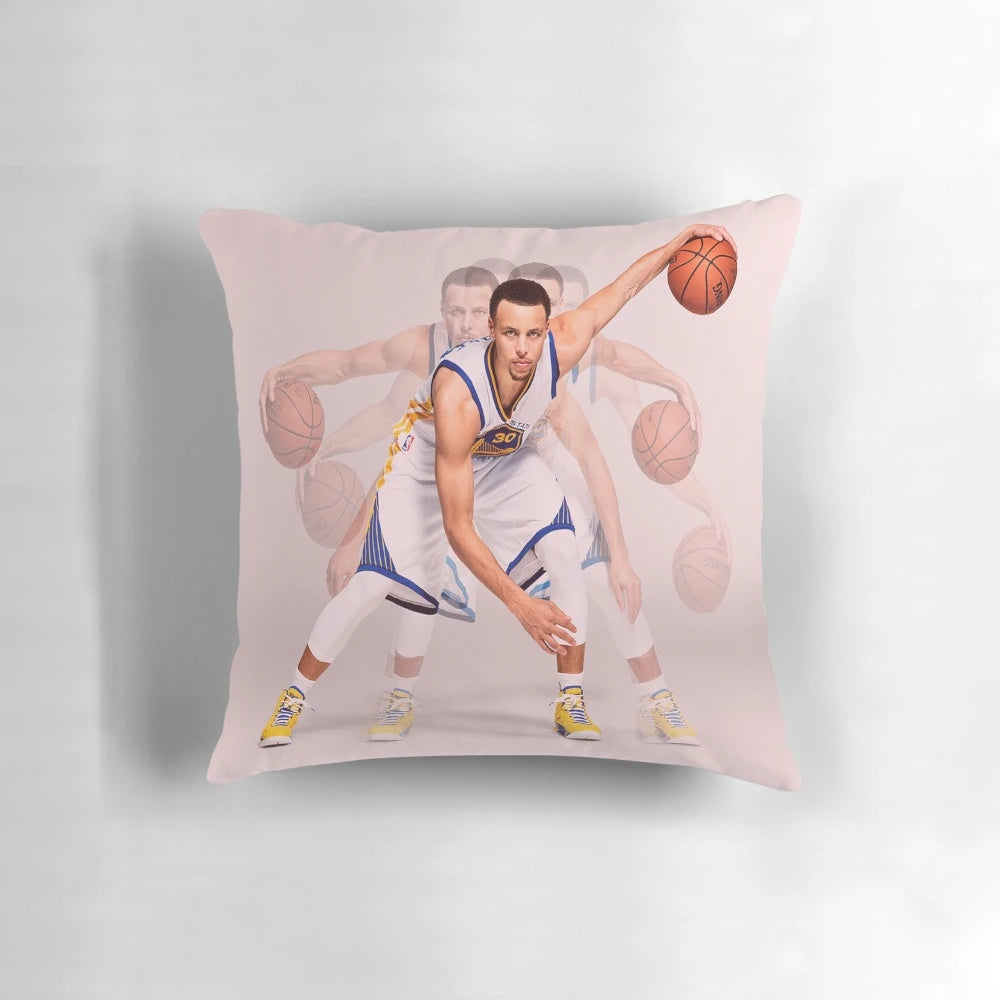 Golden State Warriors NBA Player Stephen Curry Pillow