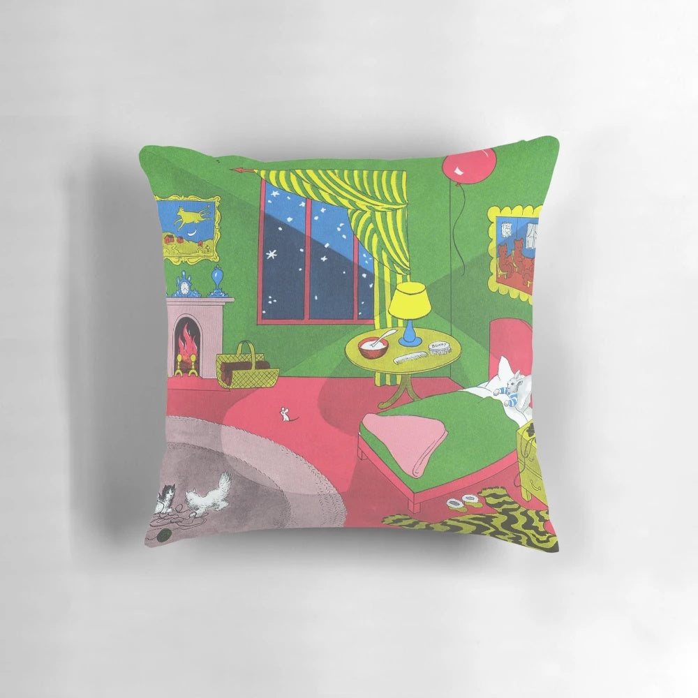 Goodnight Moon Pillow featuring the iconic children's book illustration