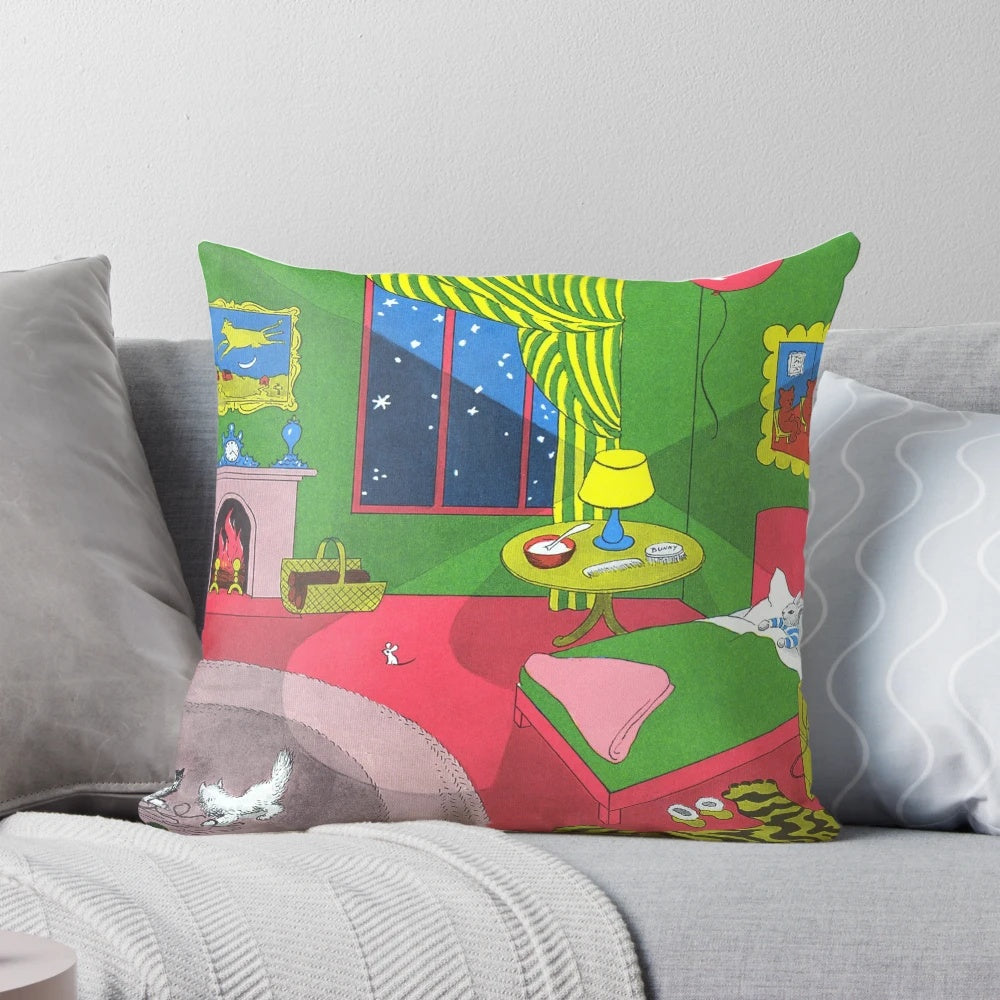 Goodnight Moon Pillow featuring the iconic children's book illustration