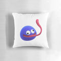 Soft and plush Gooey Kirby pillow, perfect for cuddles and comfort.