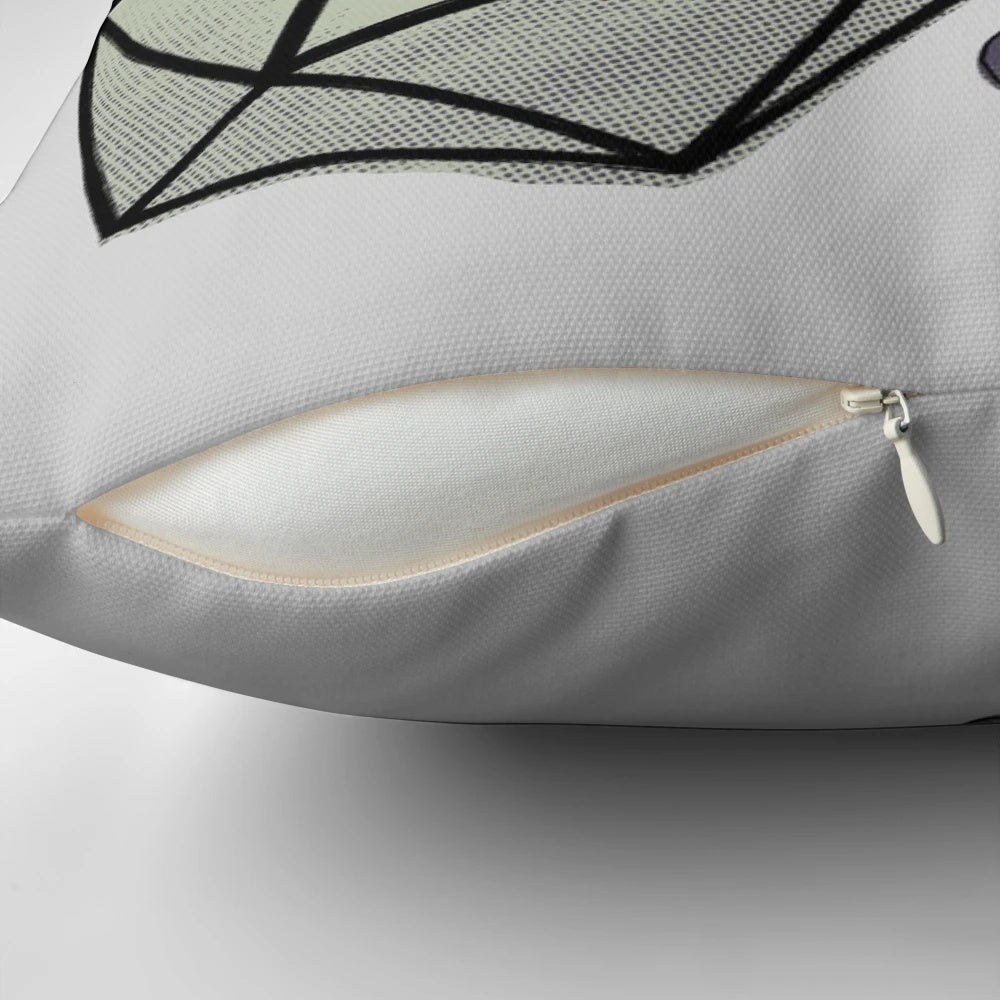 Gorgug the Critical Dad Pillow - Soft, Comfy Cushion for Dimension 20 and D&D Fans