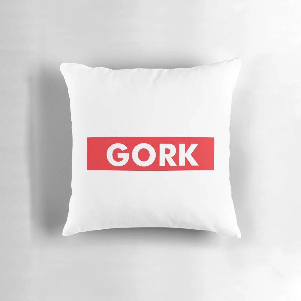Gork and Mork Supremacy Pillow featuring Warhammer 40k Orks and Greenskins