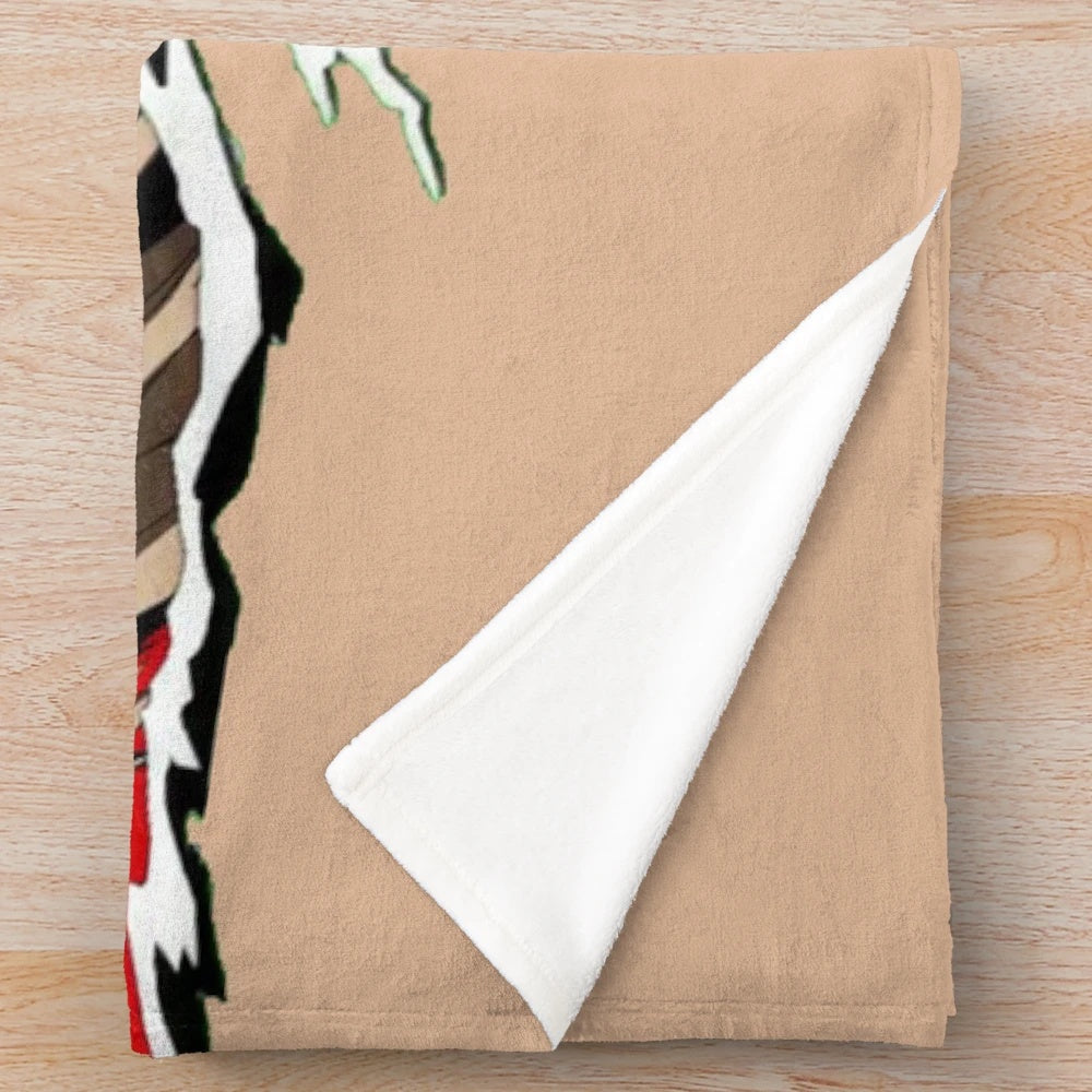 Goro Akechi from Persona 5 Royal inspired plush blanket