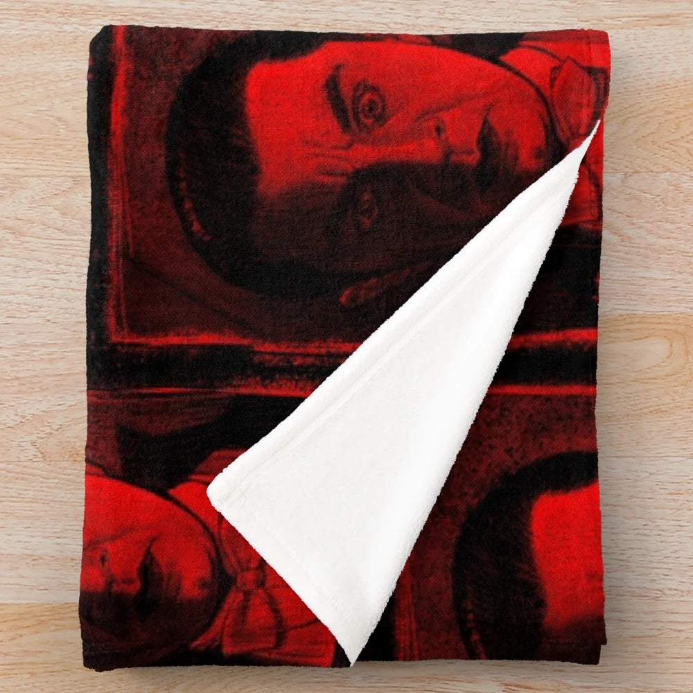 Bela Lugosi Dracula horror plush blanket