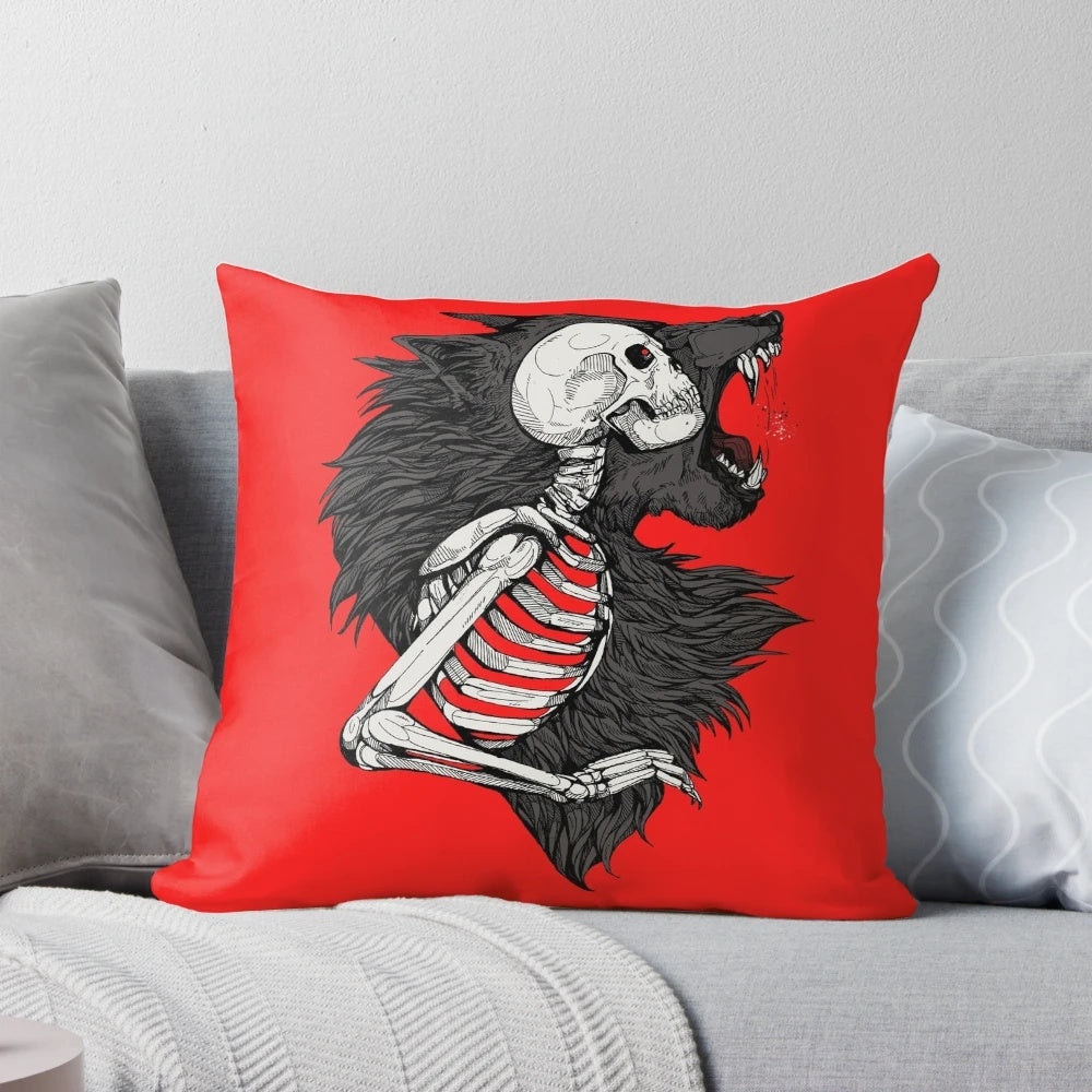 Lilith's Brethren Werewolf Pillow - Dark and Supernatural Decor