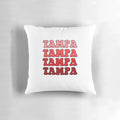 University of Tampa Pillow with Gradient Text Design