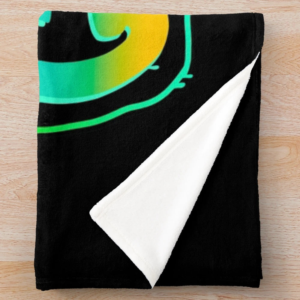Garcello FNF mod character graffiti-style plush blanket