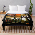 Grand Funk Railroad 1971 Tour Inspired Plush Blanket