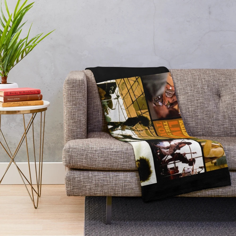 Grand Funk Railroad 1971 Tour Inspired Plush Blanket