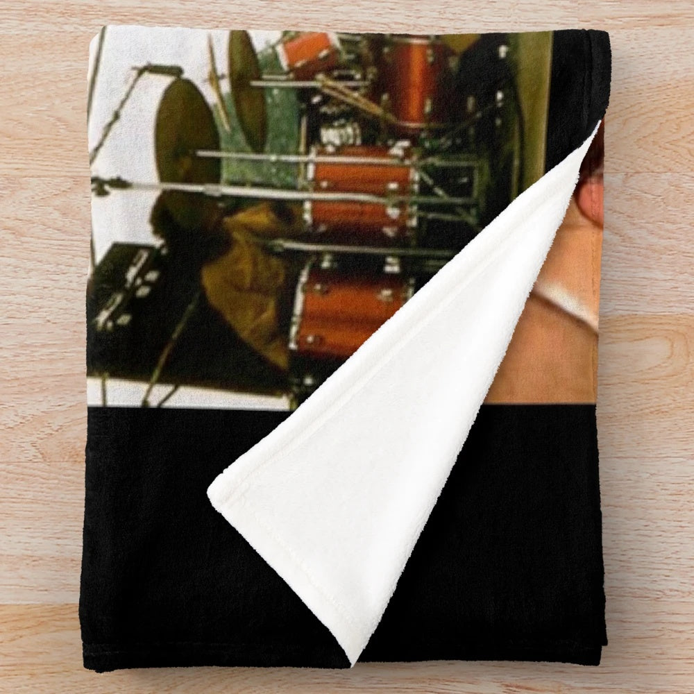 Grand Funk Railroad 1971 Tour Inspired Plush Blanket