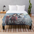 Grandmaster of Demonic Cultivation Lan Wangji and Wei Wuxian Plush Blanket
