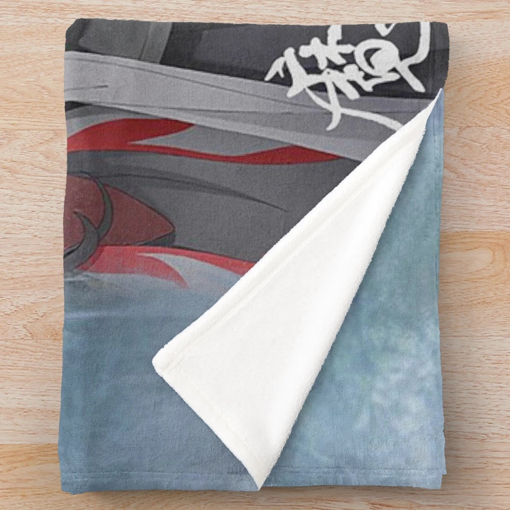Grandmaster of Demonic Cultivation Lan Wangji and Wei Wuxian Plush Blanket