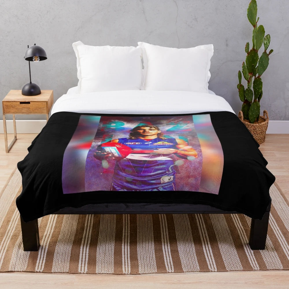 Bailey Smith Graphic Plush Blanket for New York Islanders Fans
