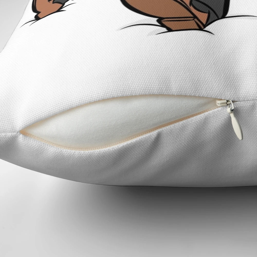 Cozy grunkle stan pillow from the popular gravity falls tv series