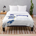 Greenock Morton FC Plush Blanket
