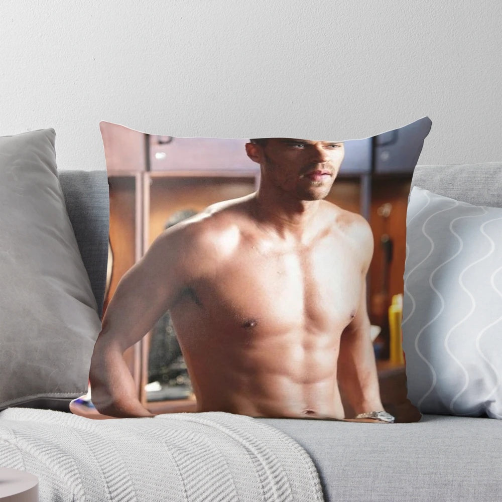 Greys Anatomy Jackson Avery Shirtless Hot Boys Pillow