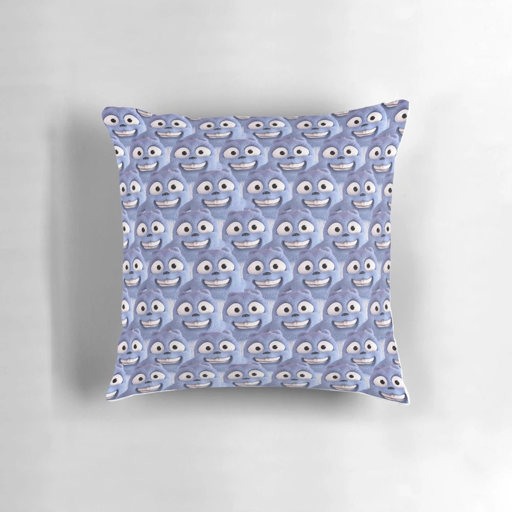 Grizzy and Lemmings Plush Pillow - Soft, Cuddly Cartoon Character Decor