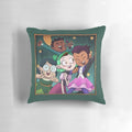 Grom Night Pillow featuring characters from the Owl House series