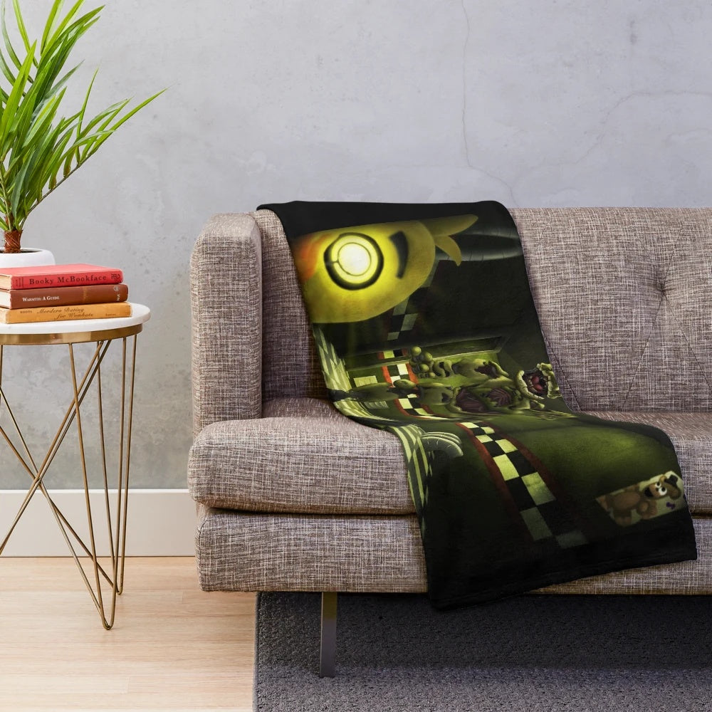 Grotesque Springtrap Plush Blanket from Five Nights at Freddy's
