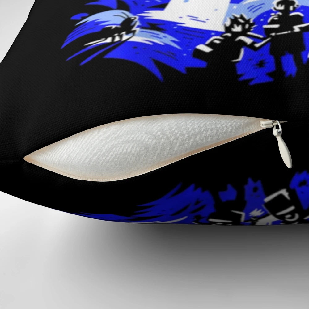 Grounded video game-themed pillow with a cozy, plush design for gamers.