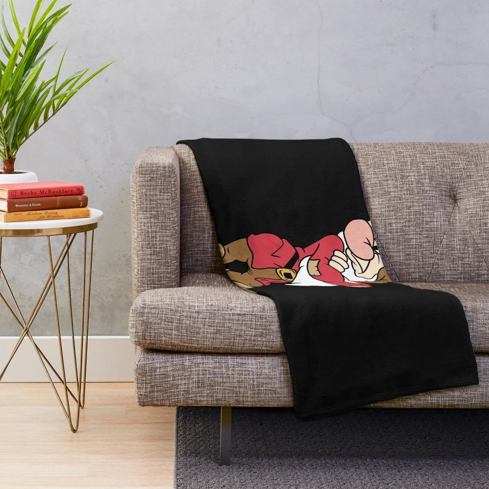 Grumpy Snow White and The Seven Dwarfs Plush Blanket