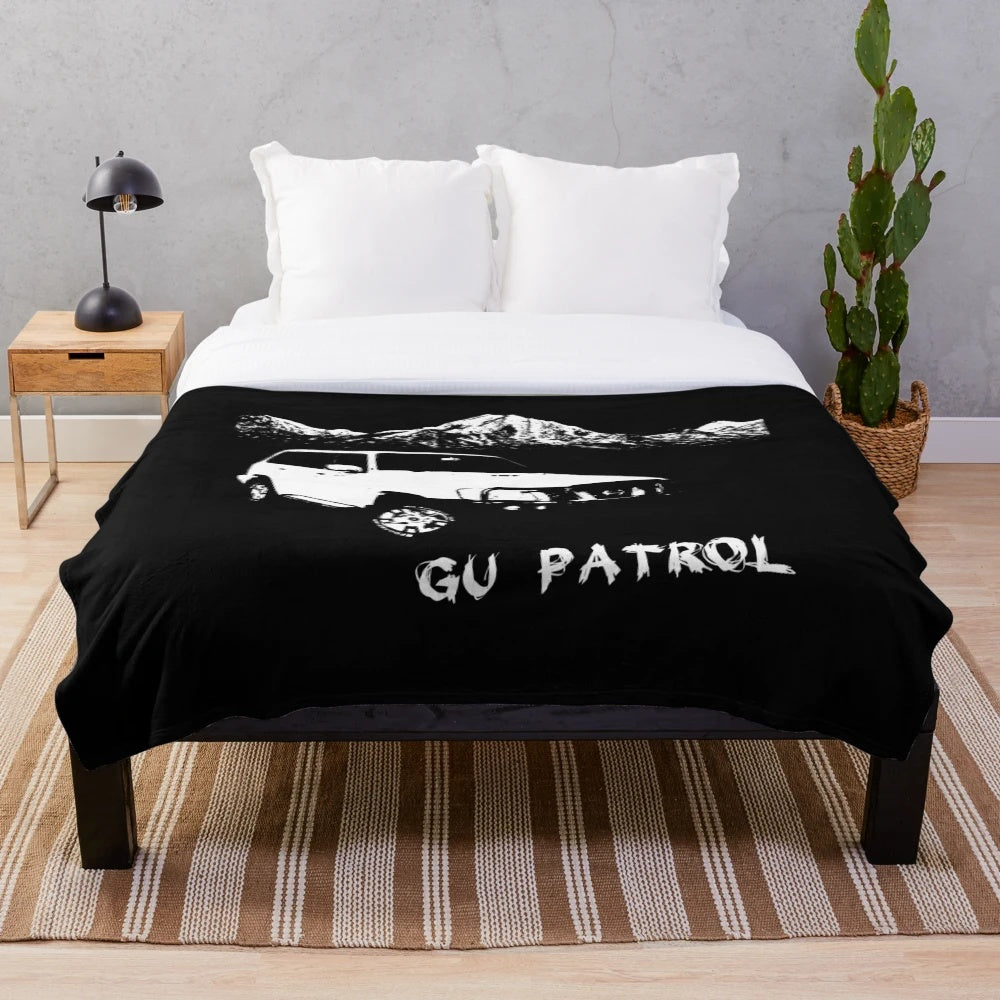 Gu Nissan Patrol Inspired Plush Blanket