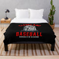 Cleveland Guardians baseball team plush fleece blanket
